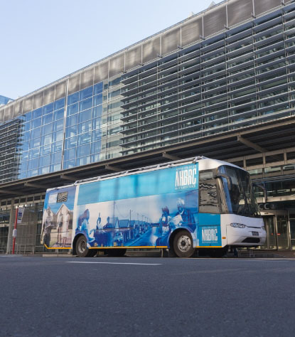 National Home Builders Registration Council mobile office parked at the CTICC